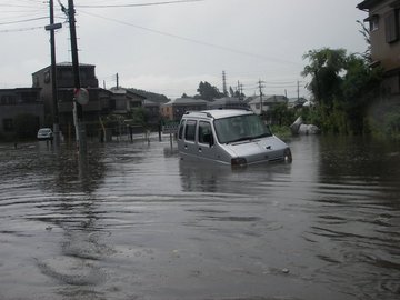 大洪水、車水没