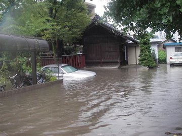 水没車